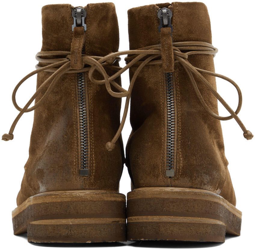 Marsèll Brown Suede Parrucca Boots