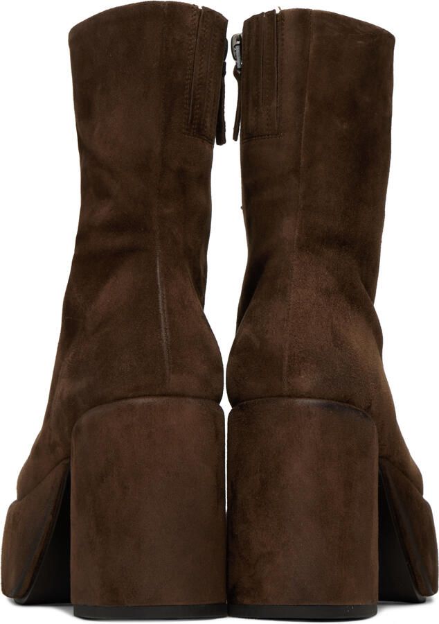 Marsèll Brown Tacplat Boots - Picture 3