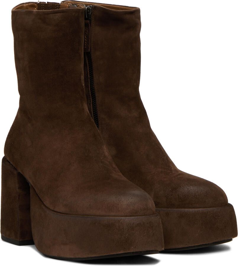 Marsèll Brown Tacplat Boots - Picture 2
