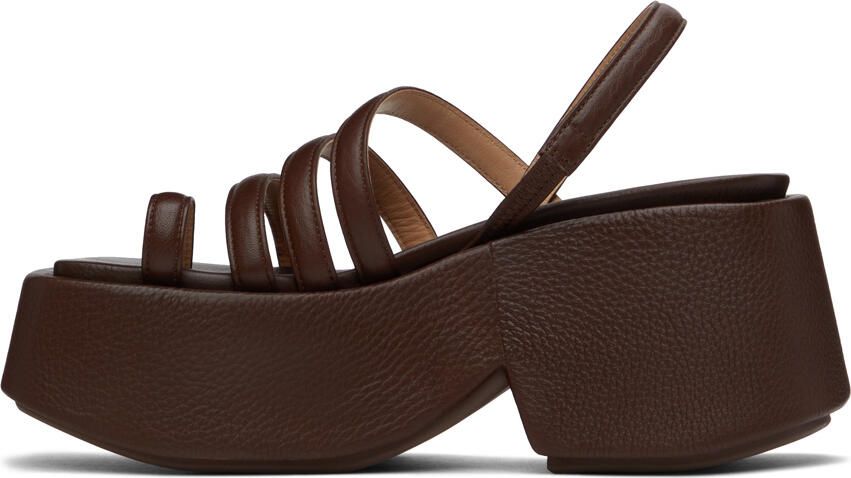 Marsèll Brown Zeppo Sandals - Picture 3