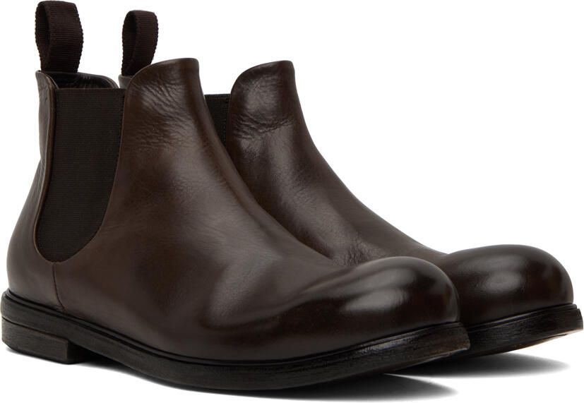 Marsèll Brown Zucca Media Chelsea Boots - Picture 2