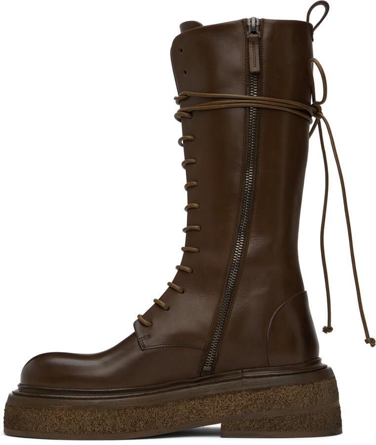 Marsèll Brown Zuccone Boots - Picture 2