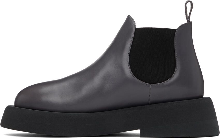 Marsèll Gray Gomme Gommellone Chelsea Boots - Picture 3