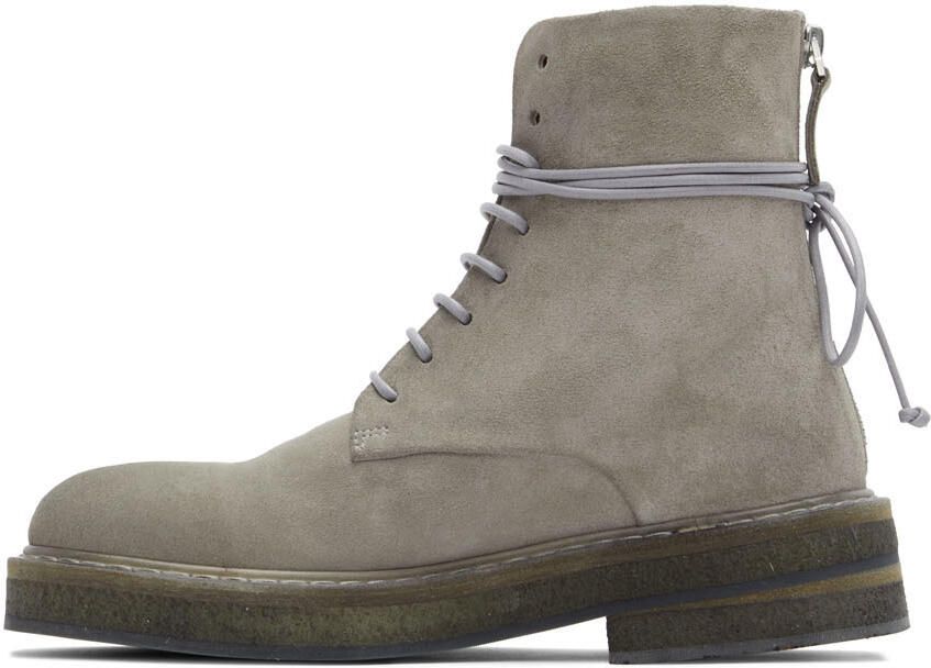 Marsèll Gray Suede Parrucca Boots - Picture 3