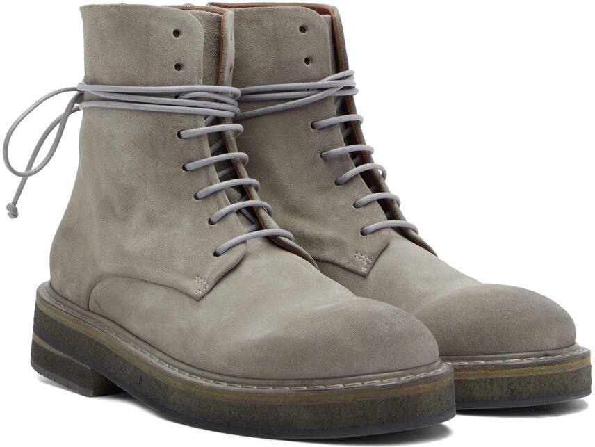 Marsèll Gray Suede Parrucca Boots - Picture 2