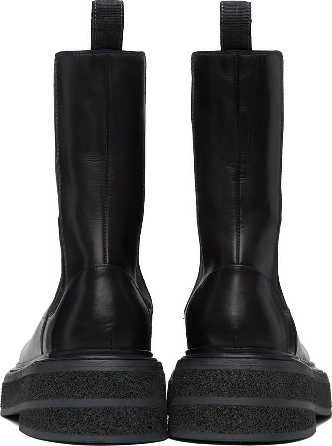 Marsèll Black Zuccone Chelsea Boots - Picture 4