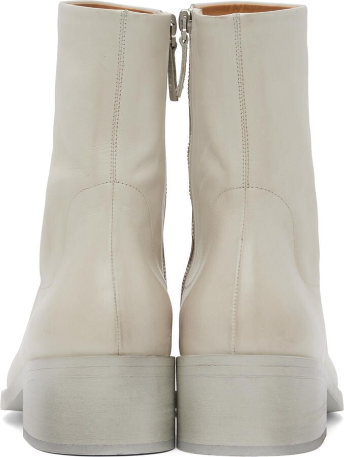 Marsèll Off-White Cassello Boots - Picture 3