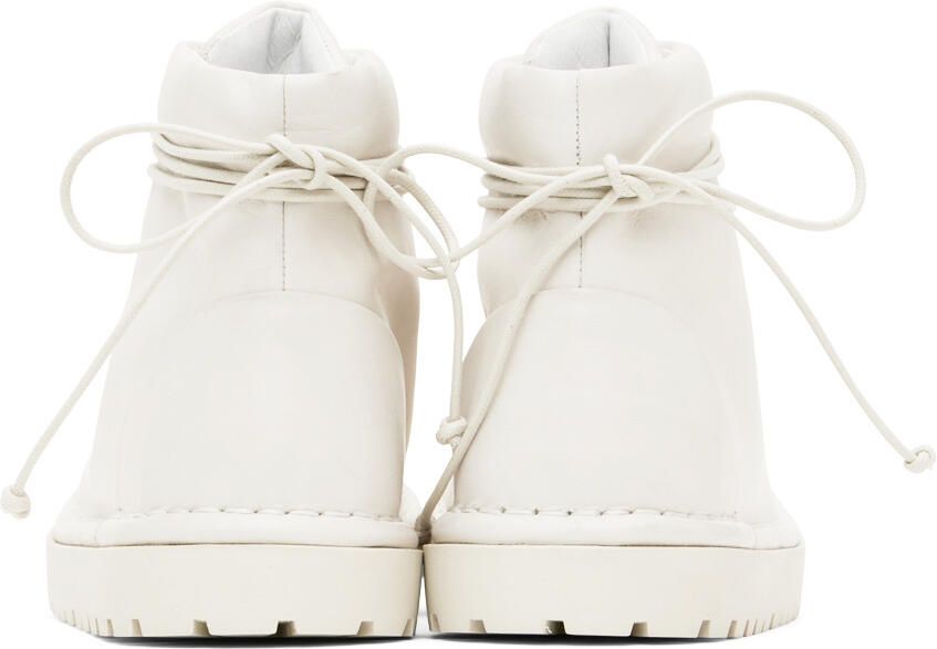 Marsèll Off-White Gomme Pallottola Lace-Up Boots