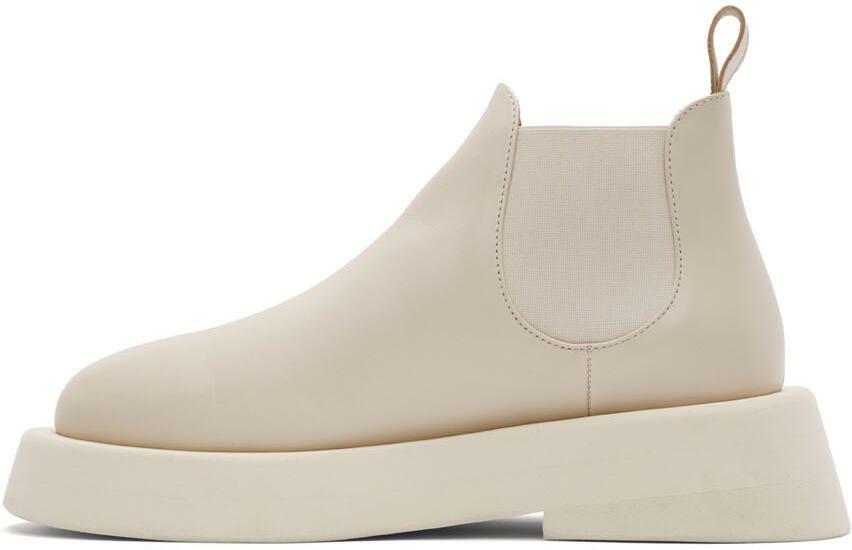 Marsèll Off-White Gommellone Chelsea Boots - Picture 3