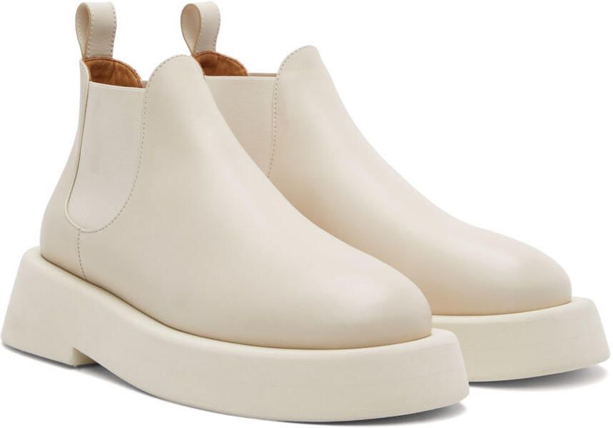 Marsèll Off-White Gommellone Chelsea Boots - Picture 2