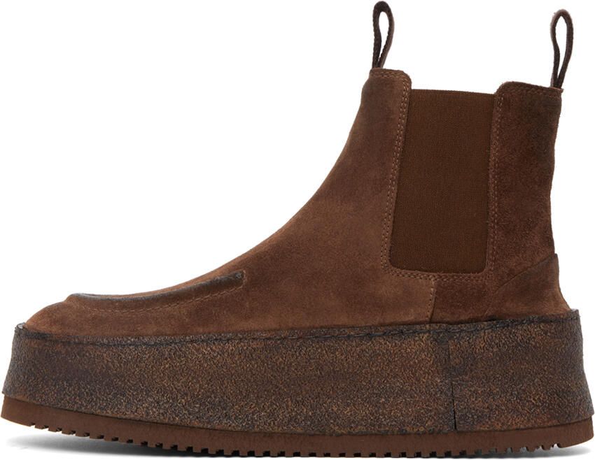 Marsèll SSENSE Exclusive Beige Parapana Beatles Boots - Picture 3