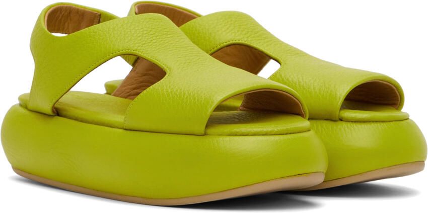 Marsèll SSENSE Exclusive Green Ciambellona Sandals - Picture 2