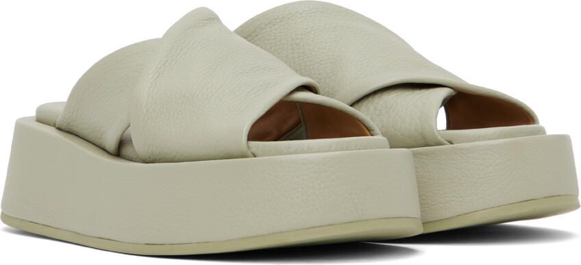 Marsèll SSENSE Exclusive Green Scalzato Sandals - Picture 2