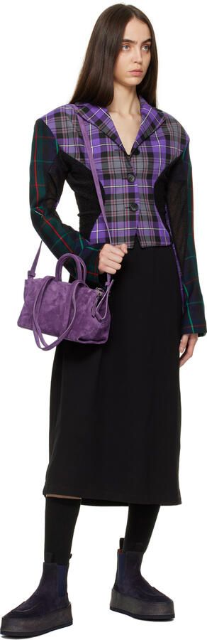 Marsèll SSENSE Exclusive Navy Parapana Beatles Boots - Picture 4