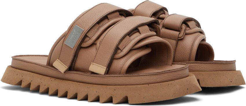 Marsèll Tan Suicoke Edition Moto Sandals - Picture 2