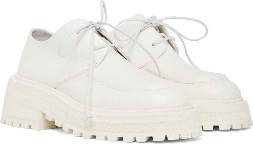 Marsèll White Carro Lace-Ups