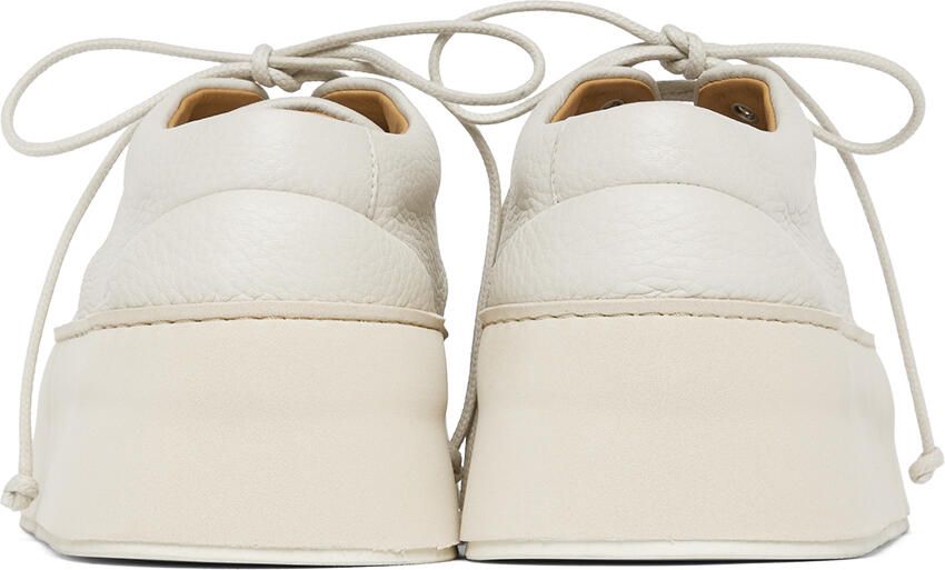 Marsèll White Cassapana Lace-Ups