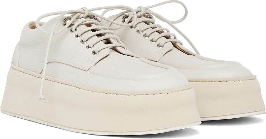 Marsèll White Cassapana Lace-Ups - Picture 2