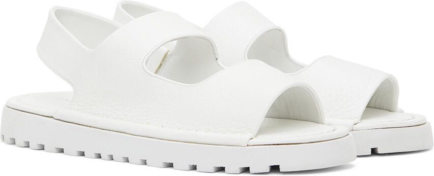 Marsèll White Gomme Sanpomice Sandals - Picture 2