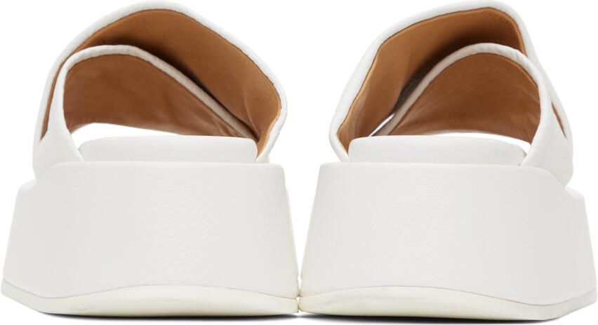 Marsèll White Platform Sandals