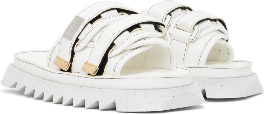 Marsèll White Suicoke Edition Moto Sandals - Picture 3