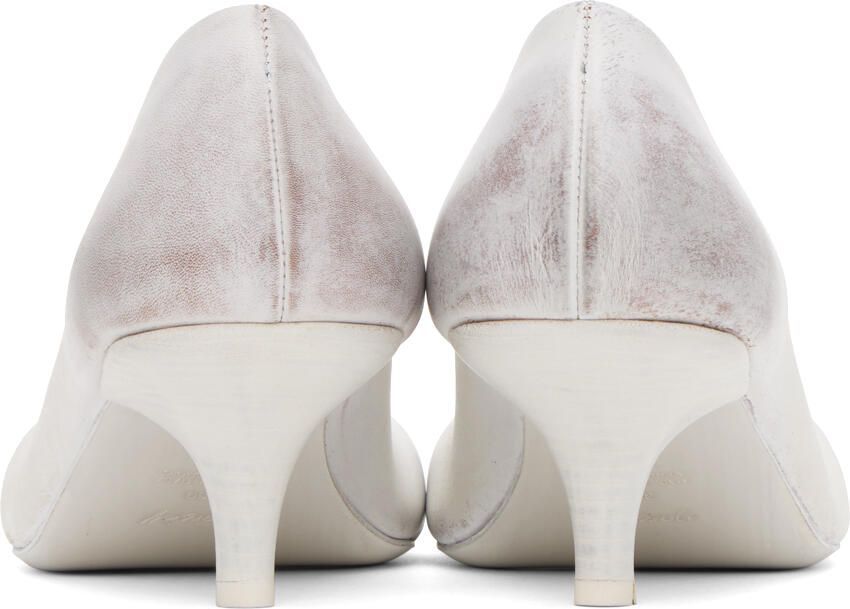 Marsèll White Tillo Heels