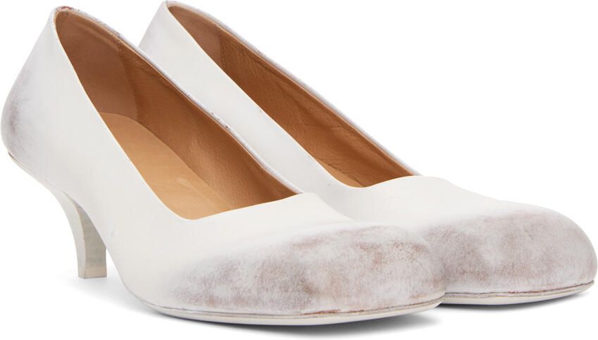 Marsèll White Tillo Heels - Picture 2