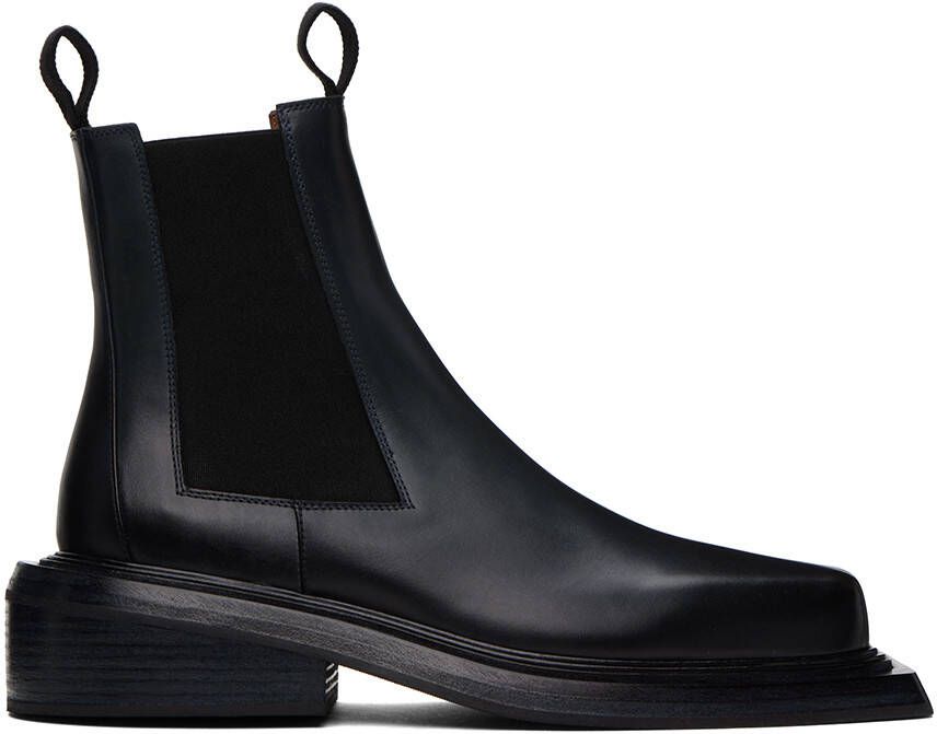 Marsèll Navy Cassettino Chelsea Boots