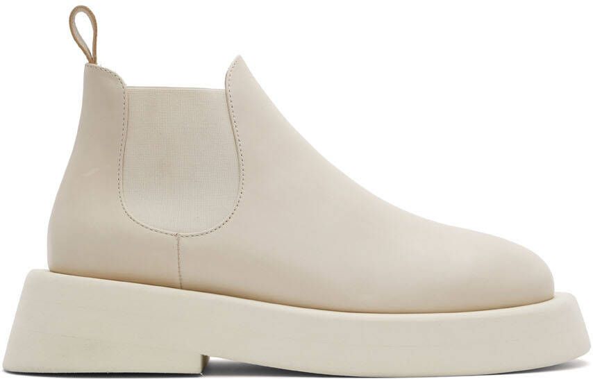 Marsèll Off-White Gommellone Chelsea Boots - Picture 5