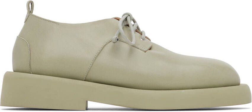 Marsèll SSENSE Exclusive Green Gomme Gommello Derbys