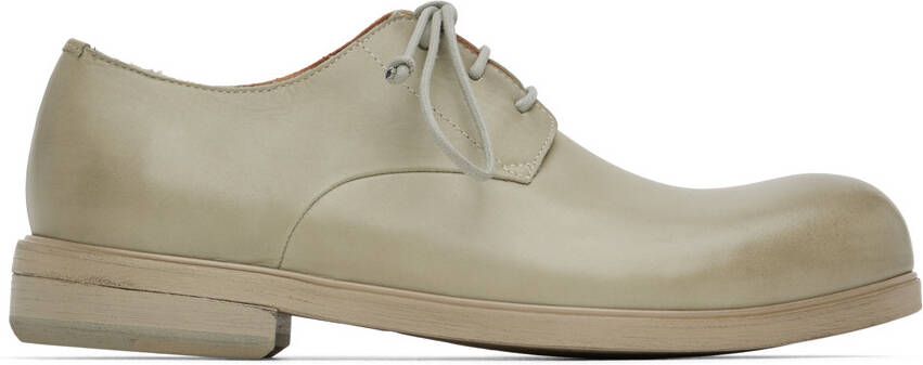 Marsèll SSENSE Exclusive Green Gomme Zucca Media Derbys