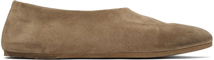 Marsèll Tan Coltellaccio Flats - Picture 5