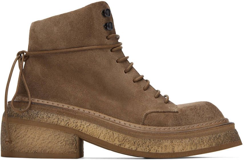 Marsèll Tan Parata Anfibio Ankle Boots