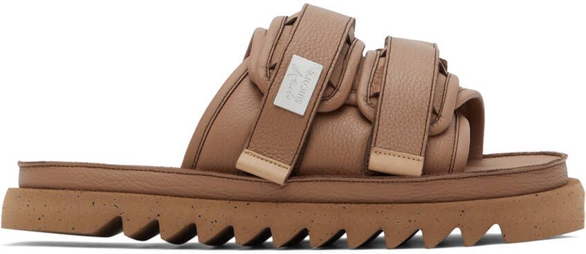 Marsèll Tan Suicoke Edition Moto Sandals - Picture 5