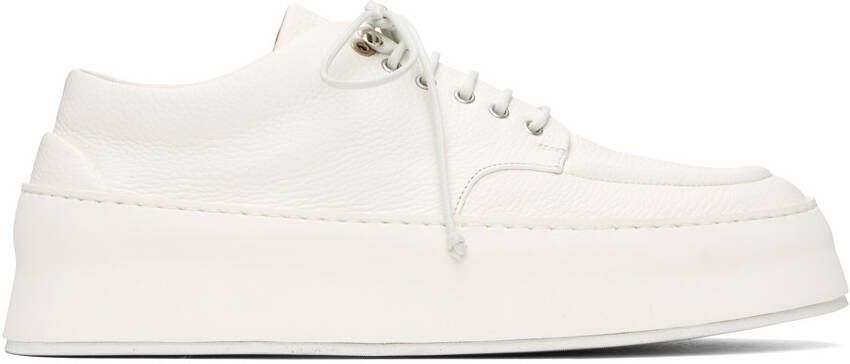Marsèll White Cassapana Sneakers - Picture 3