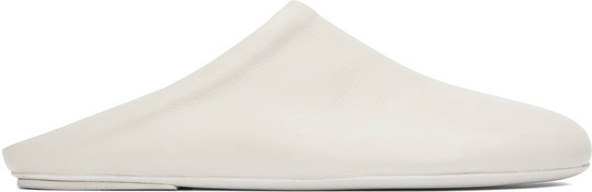 Marsèll White Girella Slippers