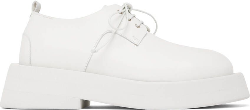 Marsèll White Gomme Gommellone Derbys - Picture 2