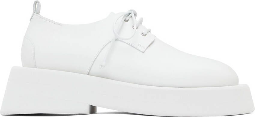 Marsèll White Gomme Gommellone Derbys - Picture 5