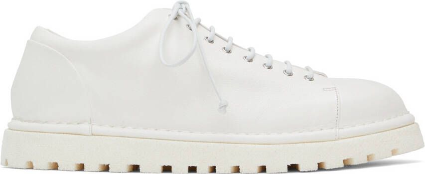 Marsèll White Gomme Pallottola Derbys - Picture 5