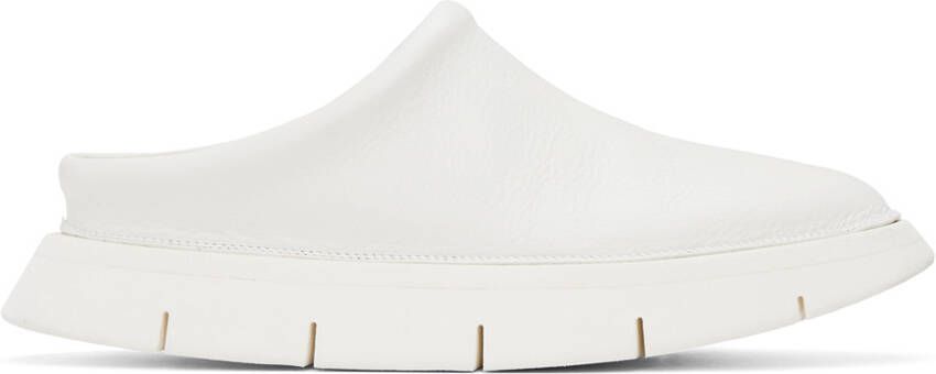 Marsèll White Intagliata Loafers