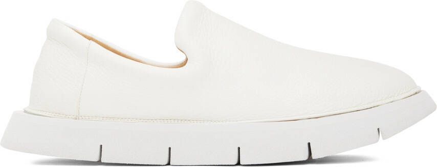 Marsèll White Intagliata Loafers - Picture 2