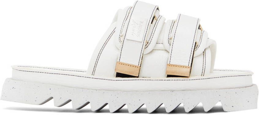 Marsèll White Suicoke Edition Moto Sandals - Picture 5