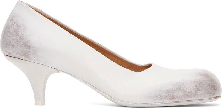 Marsèll White Tillo Heels - Picture 6