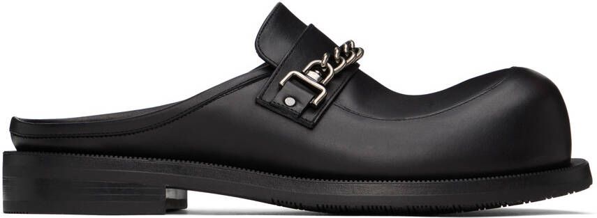 Martine Rose Black Chain Mules