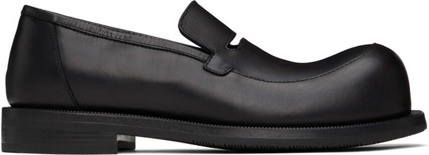 Martine Rose Black Cutout Loafers - Picture 5
