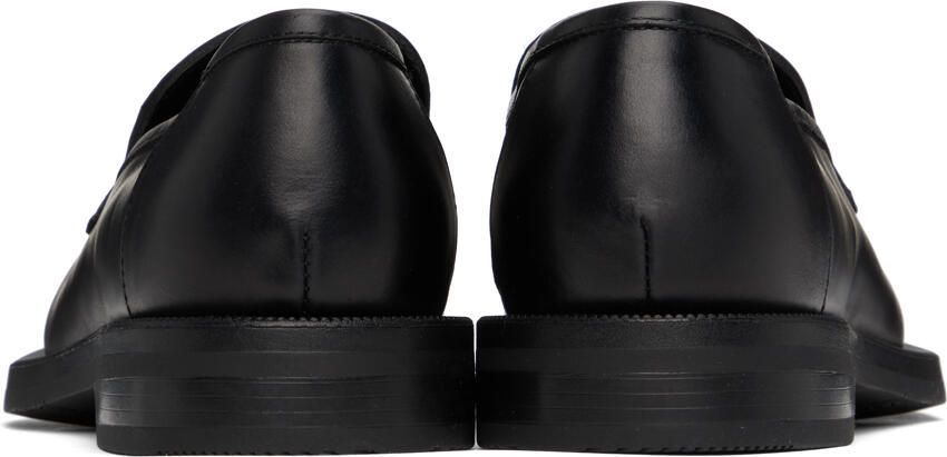 Martine Rose Black Cutout Loafers