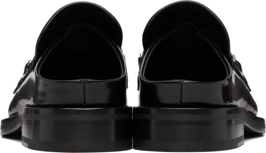Martine Rose Black Square Toe Loafers