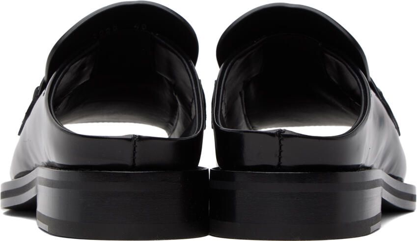 Martine Rose Black Square Toe Mules