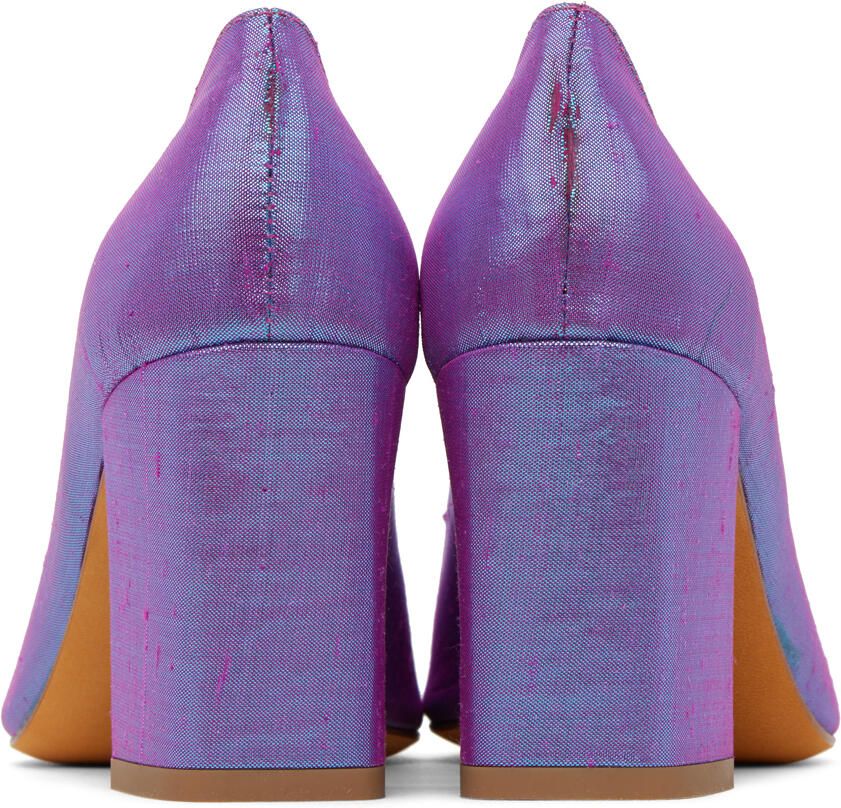 Maryam Nassir Zadeh Purple Maryam Heels