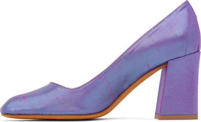 Maryam Nassir Zadeh Purple Maryam Heels - Picture 3